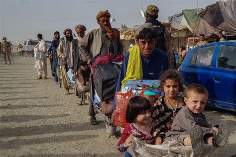 Escaping Turmoil Afghans Fleeing To Pakistan After Taliban Takeover