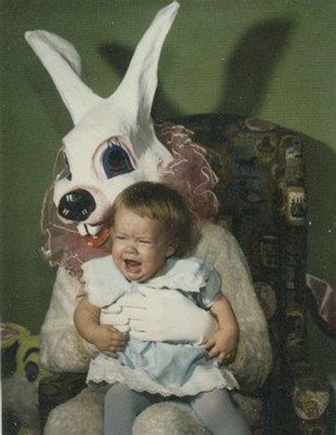 Creepy Easter Bunny Photos
