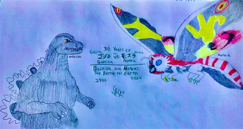 30 Years Of Godzilla Vs Mothra By Lugialover249 On Deviantart