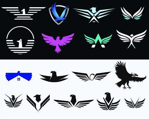 Eagle Clipart Bird Svg Wings Eps Eagle Logo Design Bird Icon