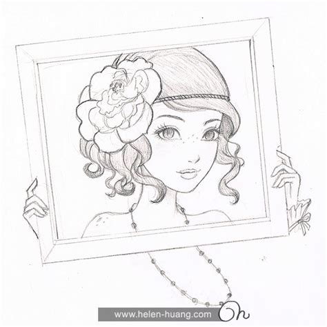 Nowadays, i advocate bff coloring pages to print for you, this post is similar with japanese flower coloring pages. CQcat Exclusive: 100 Sketches Part 2 | Bff drawings, Girl ...