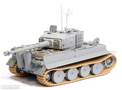 威龙 6660德国虎式重型坦克中期指挥型白盒评测素组 静态模型爱好者 致力于打造最全的模型评测网站