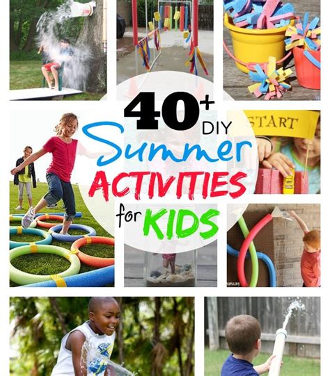 40 Diy Summer Activities For Kids