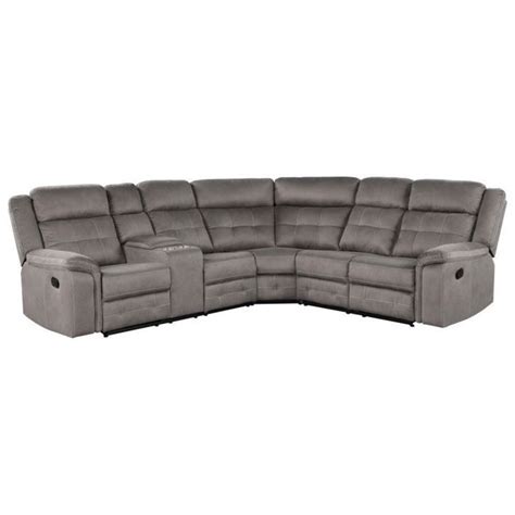 Lane 59933 Casual Reclining Sectional With Console Find Your