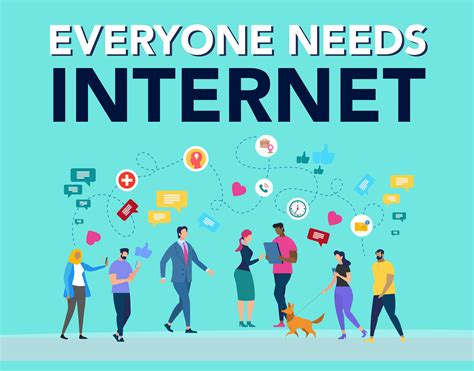Everyone Needs Internet Graphic Asset National Digital Inclusion Alliance