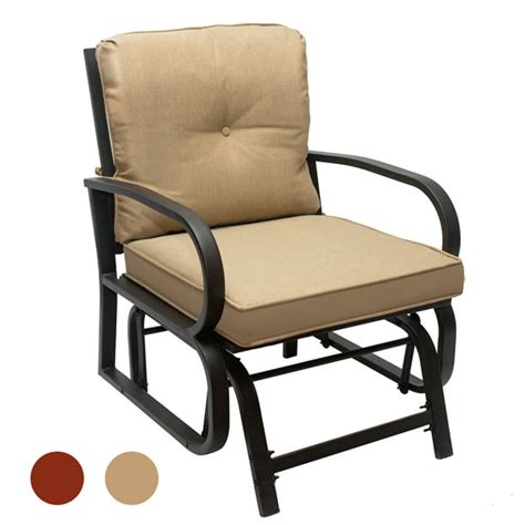 Aluminum Single Glider Patio Chair Patio Furniture