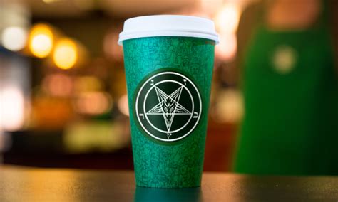 Satanic Starbucks Cups