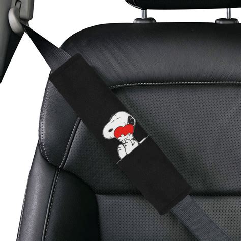 Snoopy Pet Car Seat Belt Cover Pads Dog Cat Puppy Birthday Etsy