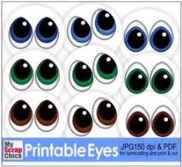 Cut out irises and glue onto the back side of paper plates. Free Printable Eyes: click to enlarge | Olhos para ...