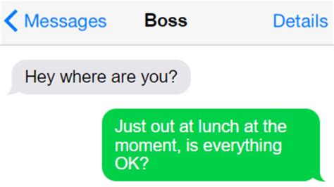 Employee Quits His Job Over Boss Shocking Texts About Bizarre Lunch Break Rule Chronicleslive