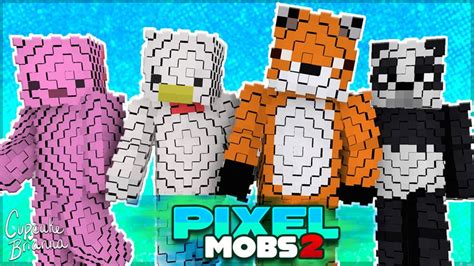 Pixel Mobs 2 Skin Pack By Cupcakebrianna Minecraft Skin Pack