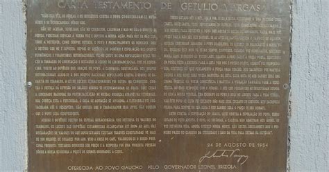 Luís Guilherme S Etienne Arreguy A CARTA TESTAMENTO DE GETÚLIO VARGAS