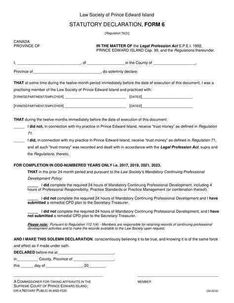 2024 Statutory Declaration Form Fillable Printable Pdf And Forms Porn