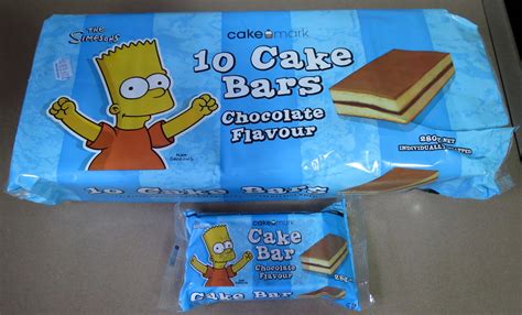The Simpsons Cake Bars Chocolate Flavour Purchased At Wo Flickr