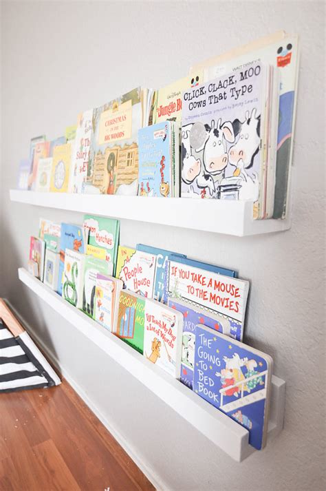 Diy Wall Mounted Kids Bookshelves Our Handcrafted Life