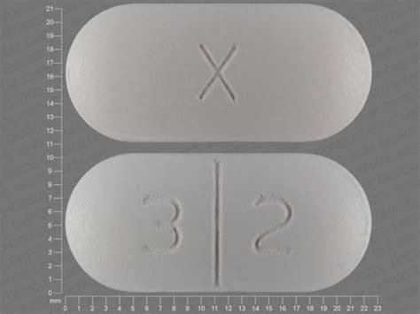 32x White And Capsuleoblong Pill Images Pill Identifier