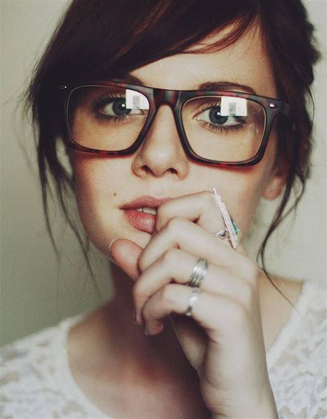 nerd glasses go cool girls with glasses glasses portrait