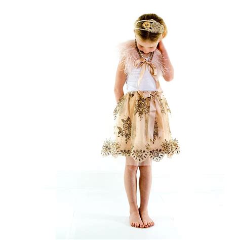 Free shipping on qualified orders. gold embroidered tutu skirt by loola & goo ...