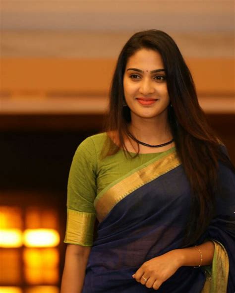 Tamil Actress Aditi Ravi Latest Images In Saree Cinehub