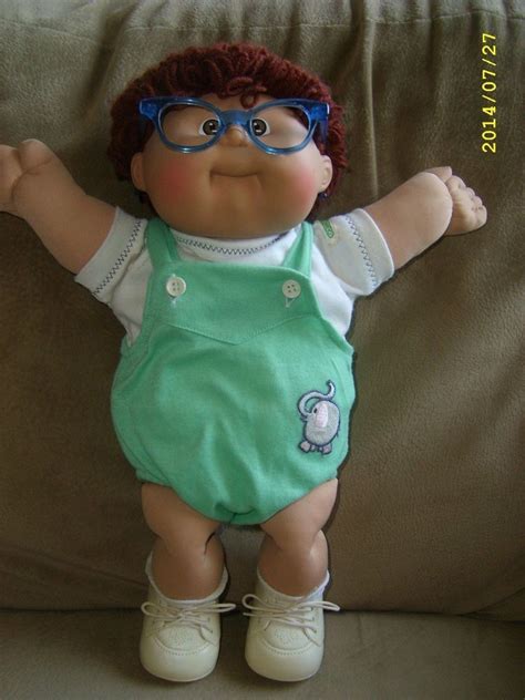 The decade that was truly i have created a strawberry shortcake cabbage patch kid. Vintage 1980's Cabbage patch Boy Brown Hair/Brown Eyes w ...