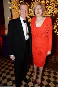 Home Secretary Theresa May Wears Slinky Dress At Sugarplum Ball Daily Mail Online