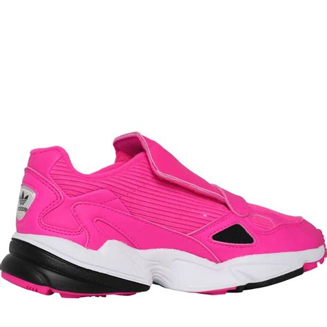 Buy Adidas Originals Womens Falcon Rx Trainers Shock Pinkcore Black
