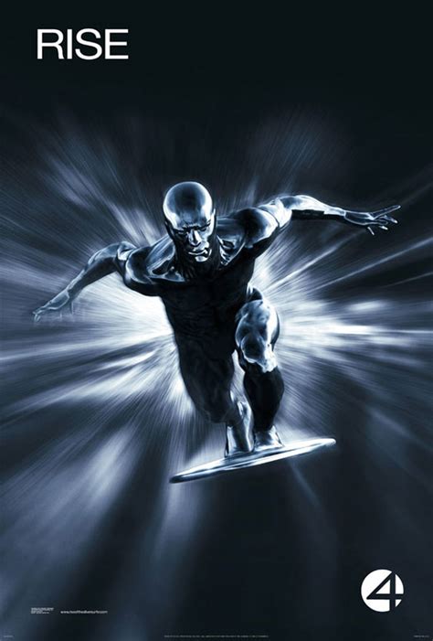 Fantastic Four Rise Of The Silver Surfer 2007 Poster 2 Trailer Addict