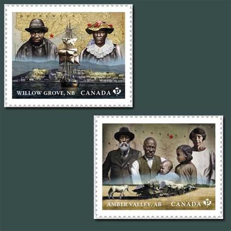 Canadas 13th Series Of Black History Month Stamps Mintage World
