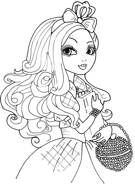 descendants coloring pages evie  getcoloringscom  printable colorings pages  print