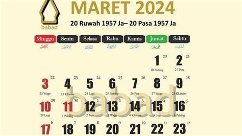 Puasa 2024 Kapan Ini Jadwal 1 Ramadhan 1445 H Menurut Pemerintah Nu
