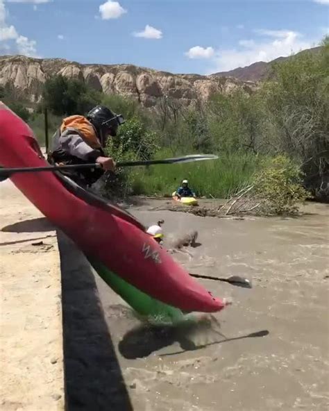 Guy Fails Kayaking Off A Bridge Jukin Media Inc
