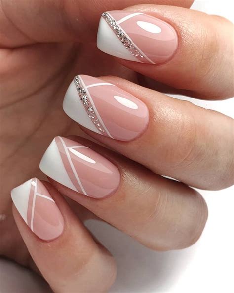 wedding nails 30 best ideas for brides [2023 guide] french manicure nails elegant nails nail art