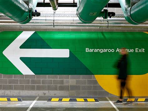 THERE | Barangaroo Carpark Wayfinding