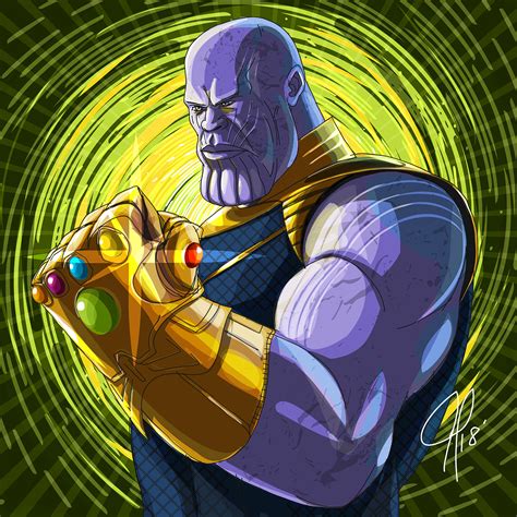 Thanos On Behance