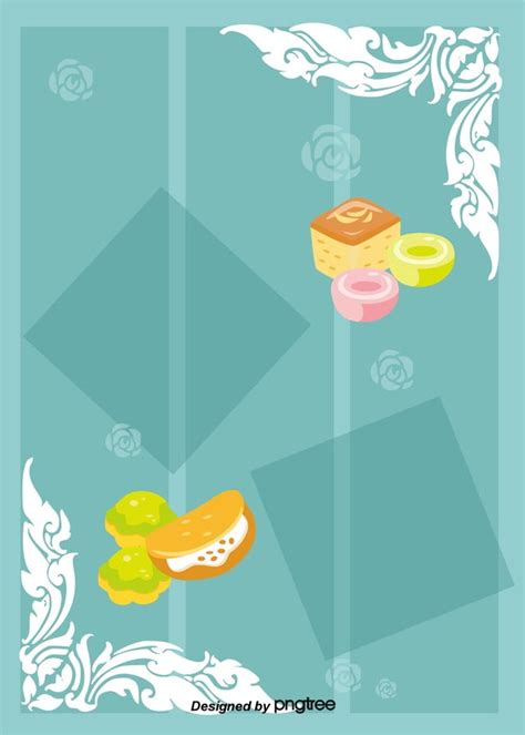 15 menu makanan sehat bergizi agar bugar dan kebal penyakit. Blue Food Industry Menu Background Having Dinner Dessert