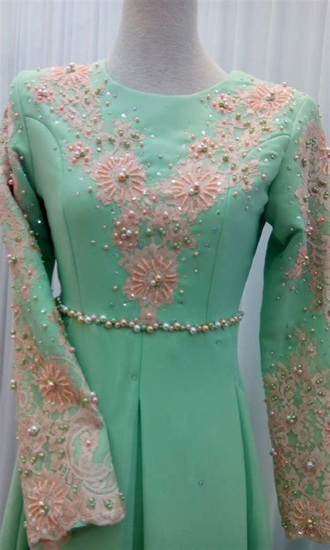 Koleksi baju pengantin songket paling. KOLEKSI SULAMAN YATI: Baju Pengantin Sanding Najwa N9