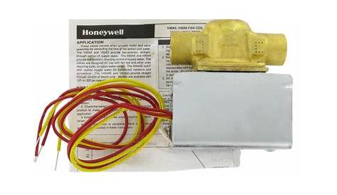 Honeywell V8043E1012 2 Way Normally Closed, 3/4', Sweat, 24Vac Zone