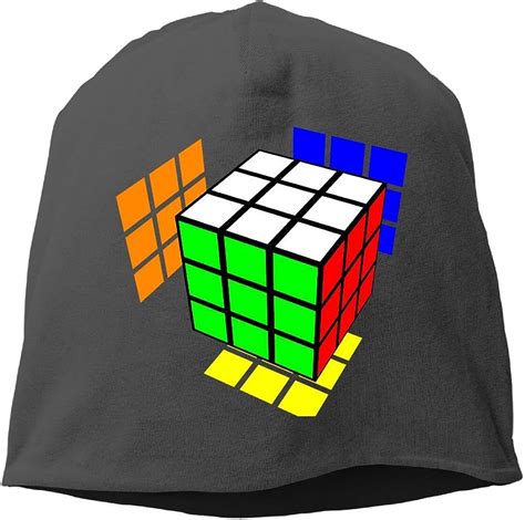 Rubiks Cube World Beanies Caps Skull Hats Unisex Soft
