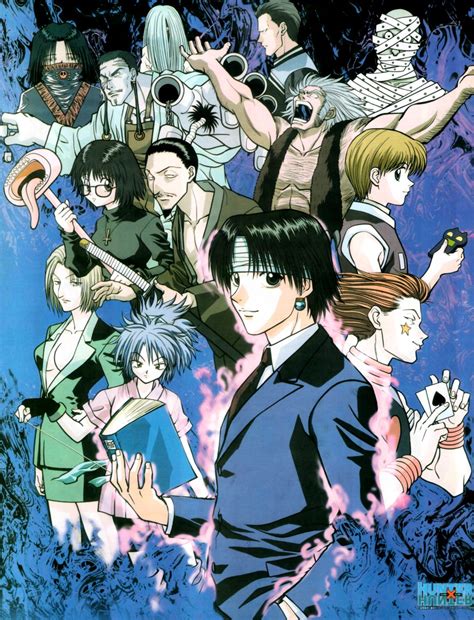 The series takes place in a fictional universe where licensed specialists, known as hunters, travel the world taking on special jobs. Phantom Troupe 1999 | シャルナーク, フェイタン, イラスト