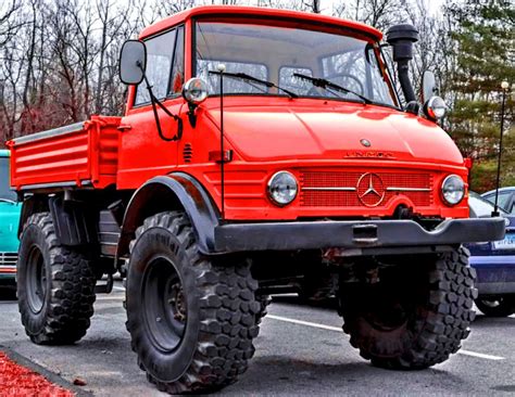 1972 Mercedes Benz Unimog 4x4 Rv Truck Big Rig Trucks Mini Trucks