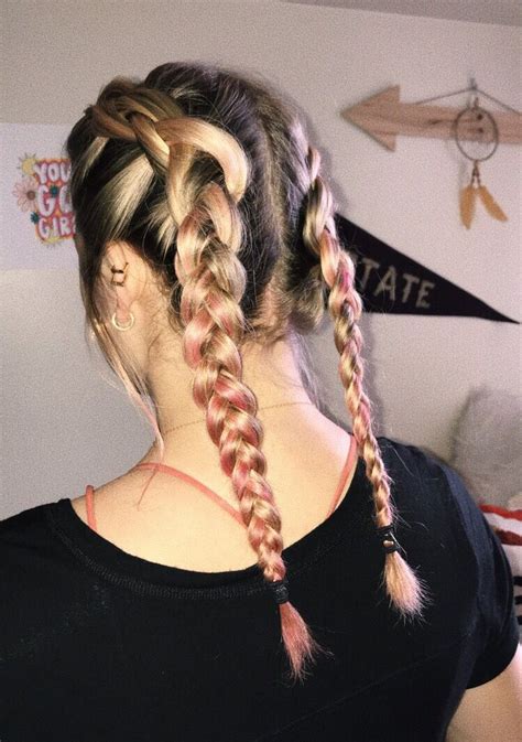 Pin By Iz Marsico On Looks To Try Twin Braids Hair Beauty