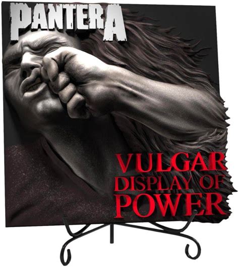 Pantera Vulgar Display Of Power 3d Vinyl Statue Ikon Collectables