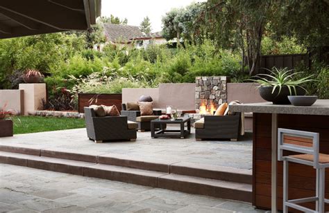 Streamline your outdoor space with clean lines and minimalist designs. Outdoor Living Room - Contemporary - Patio - other metro ...