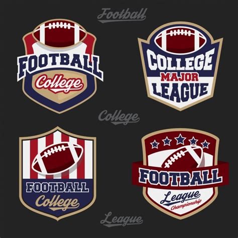 Free Vector Football Logos Collection