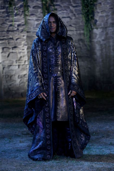Merlin In Season 5 Of Once Upon A Time Behind The Scenes Wizard Robes