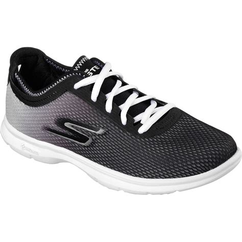 Skechers Performance Womens Go Step Cosmic Mesh Lace Up Walking