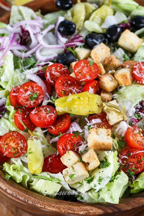 Easy Italian Salad Spend With Pennies Our News For Today