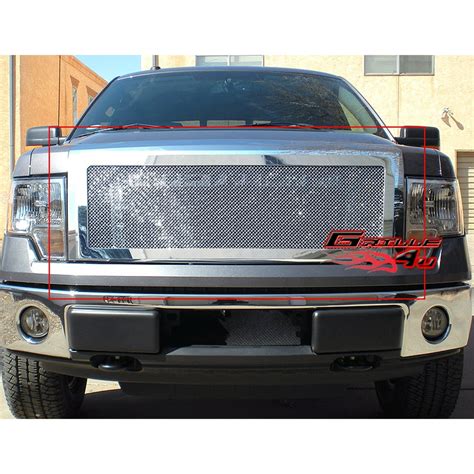 Compatible With 2009 2012 F150 Stainless Steel Mesh Grille Grill Insert