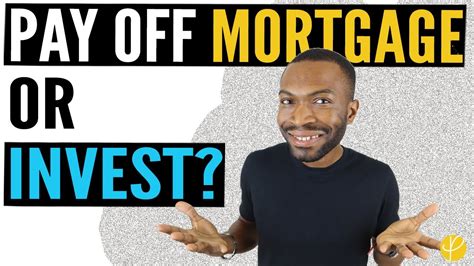 Should You Pay Off Mortgage Early Vs Invest Or Both Uk Youtube