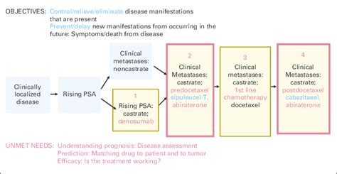 Prostate Cancer Clinical States Model Framework For